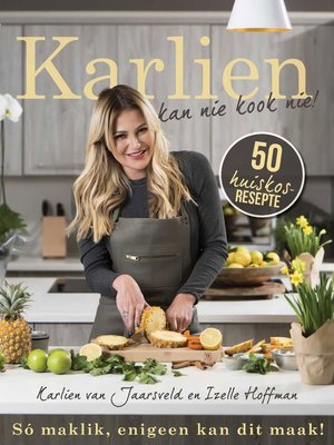 cover image of Karlien kan nie kook nie